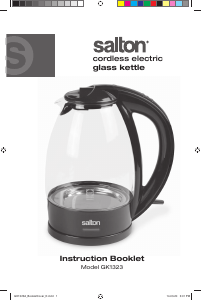 Manual Salton GK1323 Kettle