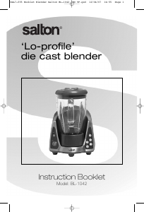 Handleiding Salton BL1042 Blender