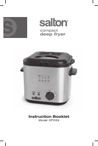 Bruksanvisning Salton DF1539A Fritös
