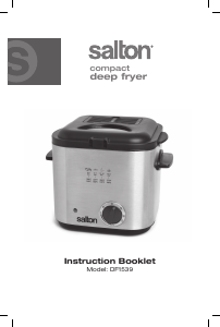 Bruksanvisning Salton DF1539 Fritös