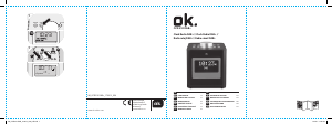 Manual de uso OK OCR 510 DAB+ Radiodespertador