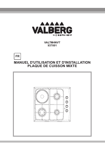 Mode d’emploi Valberg VAL TM 4 NVT Table de cuisson
