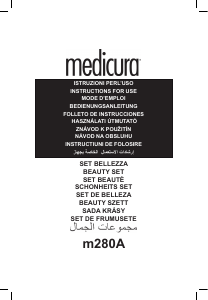 Handleiding Medicura M280A Gezichtsreinigingsborstel