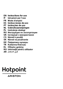 Kullanım kılavuzu Hotpoint-Ariston HHPN 6.5F LM AN Davlumbaz