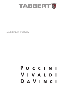 Handleiding Tabbert Puccini 560 DV 2.5 (2010) Caravan