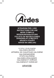 Bedienungsanleitung Ardes AR455B Heizgerät