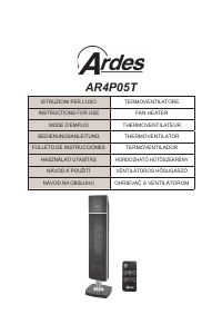 Bedienungsanleitung Ardes AR4P05T Heizgerät