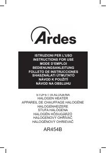 Használati útmutató Ardes AR454B Hősugárzó
