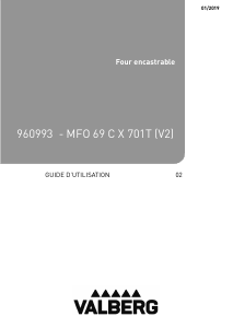 Mode d’emploi Valberg MFO 69 C X 701T V2 Four