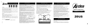 Manuale Ardes AR9S01PM Piano cottura