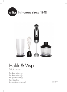 Bruksanvisning Wilfa SM-1FP Stavmixer