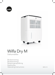 Manual Wilfa WDH-10 Dehumidifier