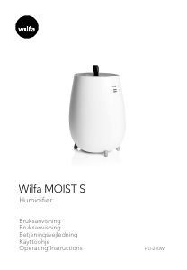 Käyttöohje Wilfa HU-230W Ilmankostutin