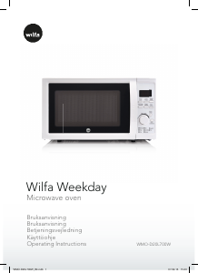Brugsanvisning Wilfa WMO-D20L700W Mikroovn