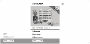 Handleiding SilverCrest SDA 260 A1 Voedseldroger