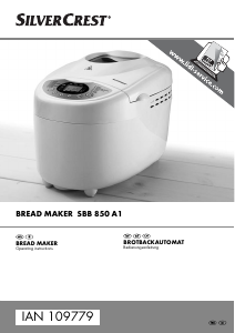Manual SilverCrest IAN 109779 Bread Maker