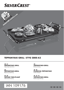 Manual SilverCrest IAN 109176 Table Grill