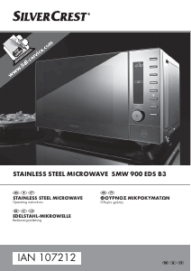 Manual SilverCrest IAN 107212 Microwave