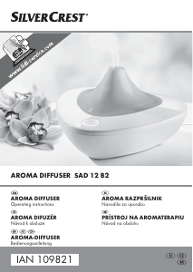 Bruksanvisning SilverCrest IAN 109821 Aromspridare