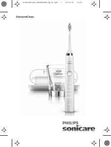 Vadovas Philips HX9394 Sonicare DiamondClean Elektrinis dantų šepetėlis
