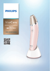 Manuale Philips SC6220 VIsaCare Spazzola per la pulizia del viso
