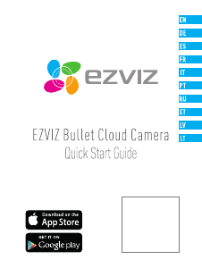Mode d’emploi EZVIZ C3C Caméra IP