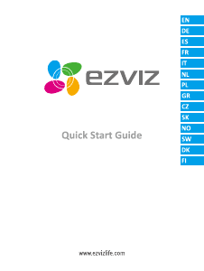 Bruksanvisning EZVIZ C4W IP-kamera