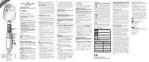 Manual SilverCrest SDL 300 B1 Cântar de bucătărie