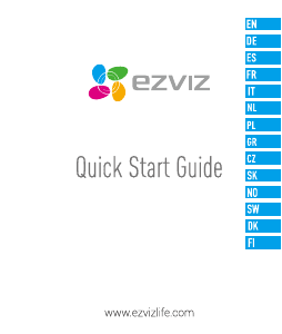 Instrukcja EZVIZ C1C PIR Kamera internetowa