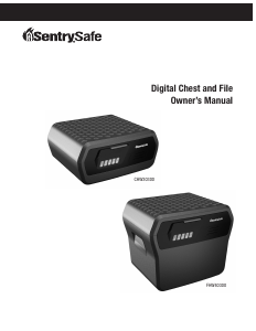 Manual de uso SentrySafe FHW40300 Caja fuerte