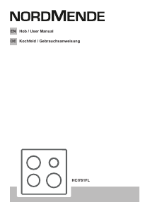 Bedienungsanleitung Nordmende HCI781FL Kochfeld