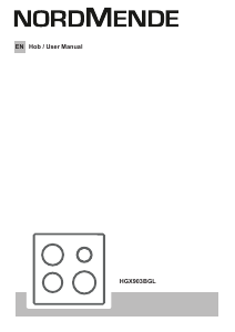 Handleiding Nordmende HGX903BGL Kookplaat
