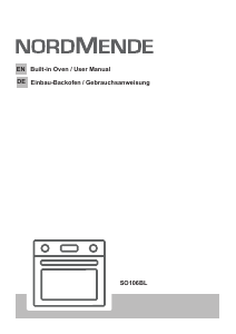 Handleiding Nordmende SO106BL Oven