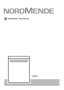 Manual Nordmende DF451 Dishwasher