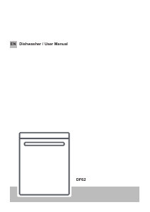Manual Nordmende DF62 Dishwasher