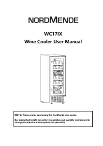 Handleiding Nordmende WC17IX Wijnklimaatkast