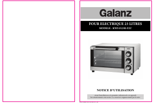 Mode d’emploi Galanz KWS1523R-F2U Four