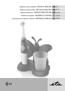 Használati útmutató Eta Zubnička 1294 90070 Elektromos fogkefe