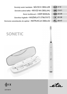 Handleiding Eta Sonetic 4707 90000 Elektrische tandenborstel