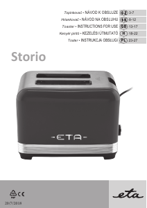 Instrukcja Eta Storio 9166 90030 Toster