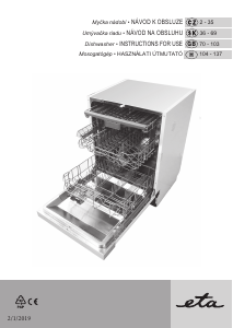 Manual Eta 239490001 Dishwasher