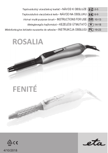 Használati útmutató Eta Rosalia 32890000 Hajformázó