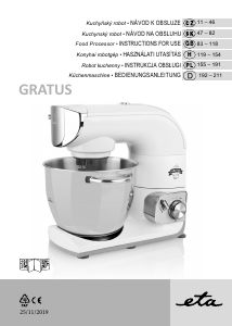 Handleiding Eta Storio 0028 90063 Standmixer