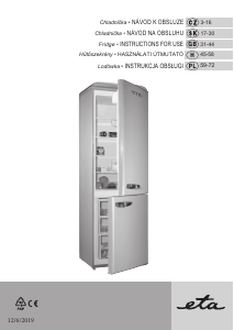 Bruksanvisning Eta Storio 253290020 Kyl-frys