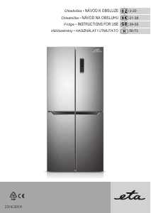 Használati útmutató Eta 139090010 Hűtő és fagyasztó