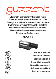 Handleiding Guzzanti GZ 005 Messenslijper