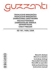 Bruksanvisning Guzzanti GZ 101 Frys