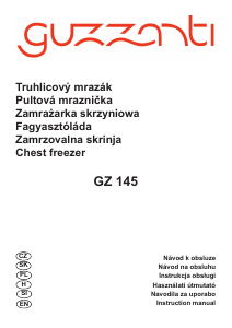 Instrukcja Guzzanti GZ 145 Zamrażarka