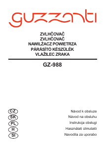 Használati útmutató Guzzanti GZ 988 Párásító