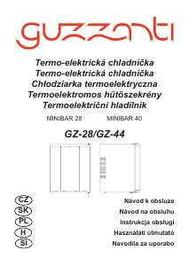 Návod Guzzanti GZ 44G Chladnička